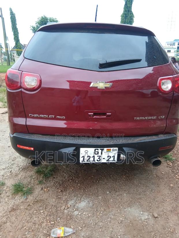 Chevrolet Traverse LTZ 4WD 2009 Red