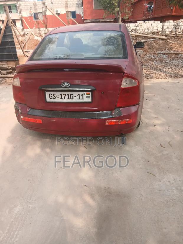 Kia Spectra EX 2006 Red