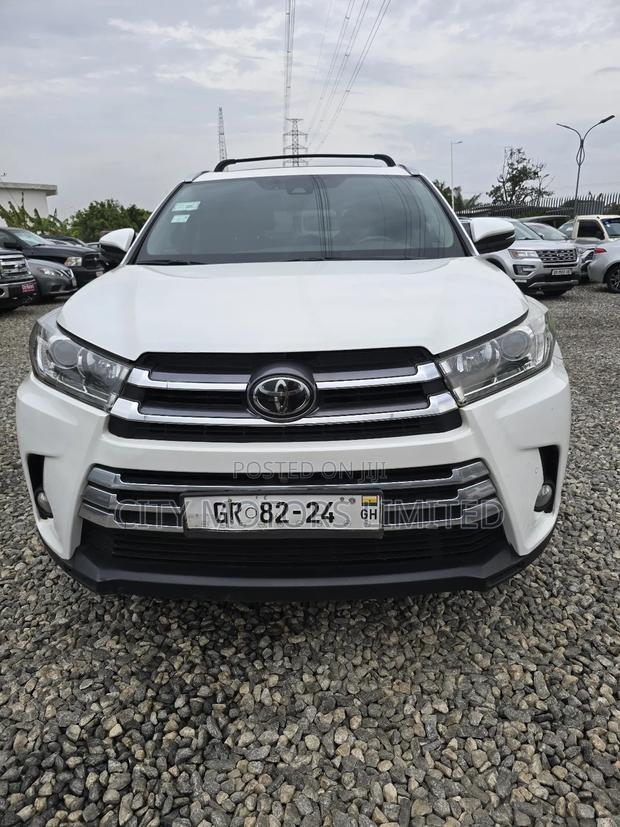 Toyota Highlander Limited 4x4 V6 (3.5L 6cyl 8A) 2017 White