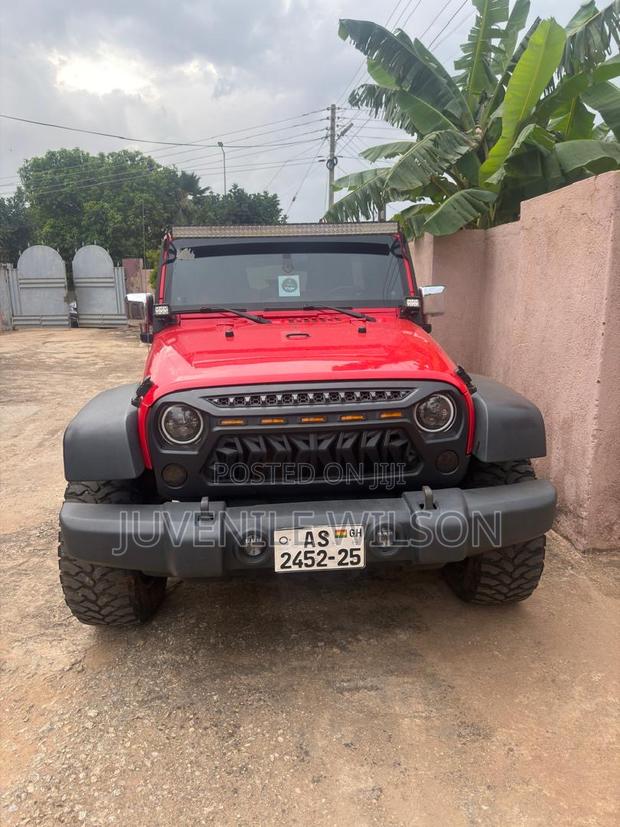 Jeep Wrangler 3.8 Unlimited Sahara 2008 Red