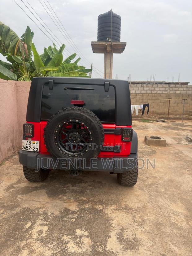 Jeep Wrangler 3.8 Unlimited Sahara 2008 Red