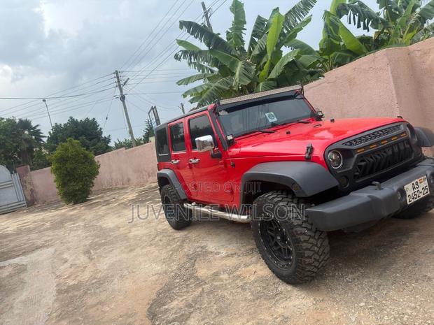 Jeep Wrangler 3.8 Unlimited Sahara 2008 Red