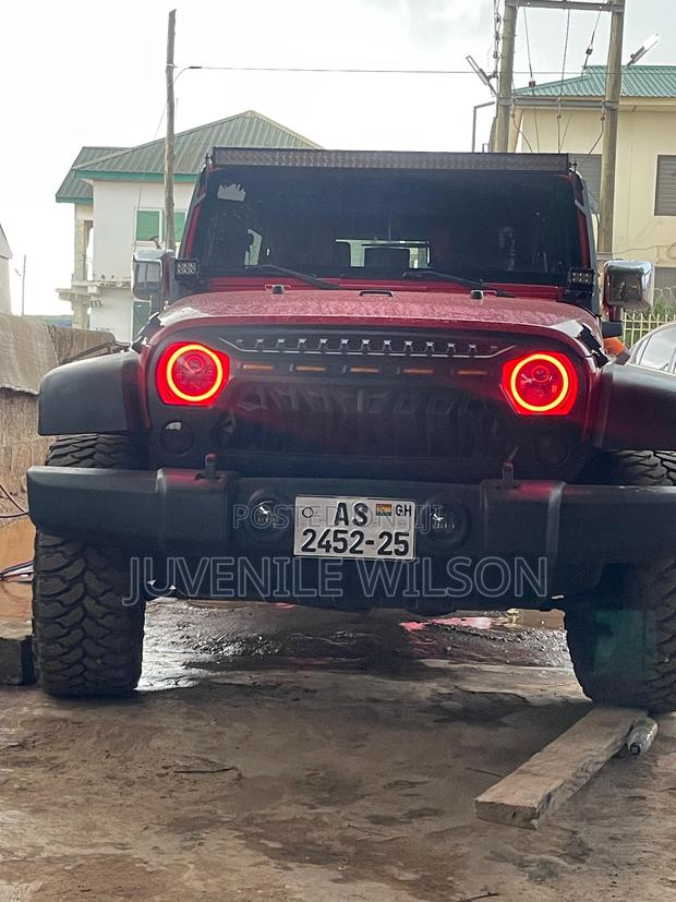 Jeep Wrangler 3.8 Unlimited Sahara 2008 Red