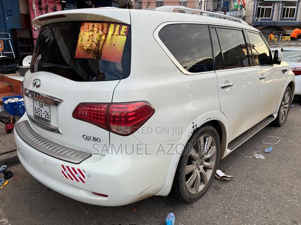 Infiniti QX80 2014 White