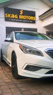 Hyundai Sonata Sport 4dr Sedan (2.4L 4cyl 6A) 2015 White for sale