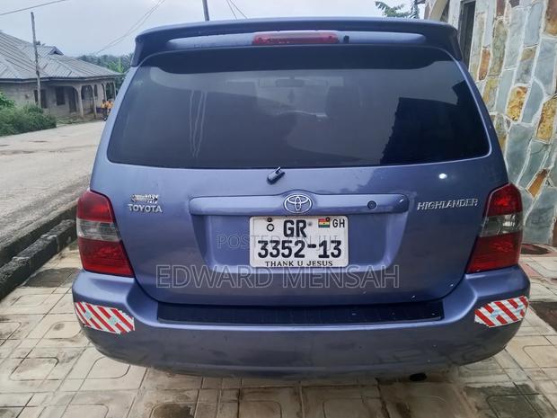 Toyota Highlander 4x4 2007 Blue