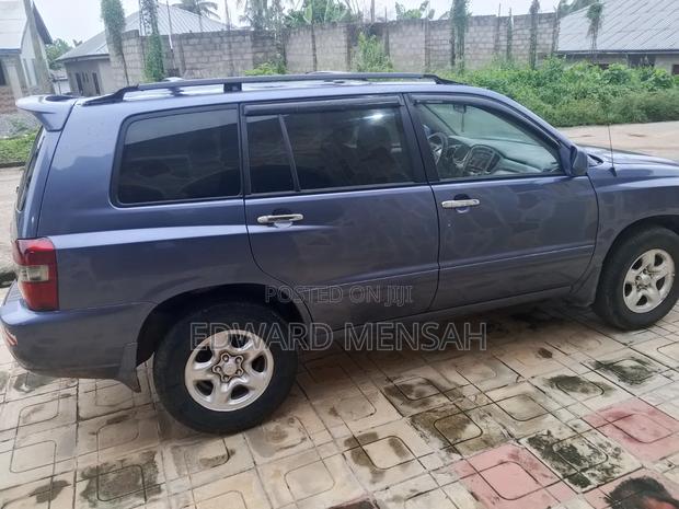 Toyota Highlander 4x4 2007 Blue