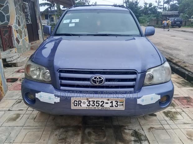 Toyota Highlander 4x4 2007 Blue