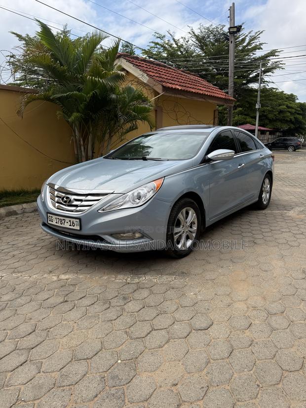 Hyundai Sonata Limited Sedan FWD (2.4L 4cyl 6A) 2013 Blue