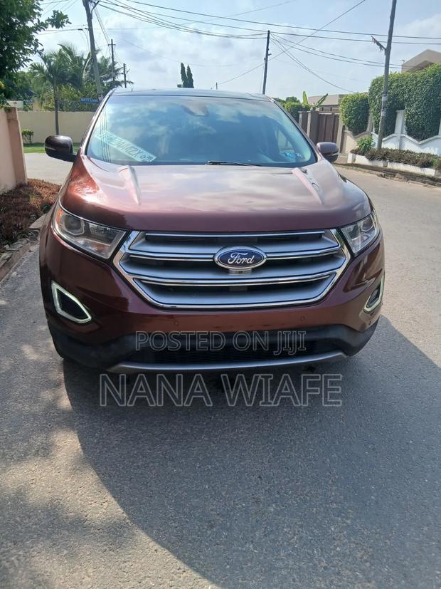 Ford Edge Sport 4dr SUV AWD (2.7L 6cyl Turbo 6A) 2015 Burgundy