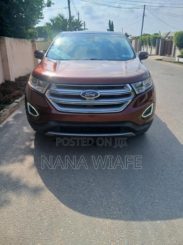 Ford Edge Sport 4dr SUV AWD (2.7L 6cyl Turbo 6A) 2015 Burgundy
