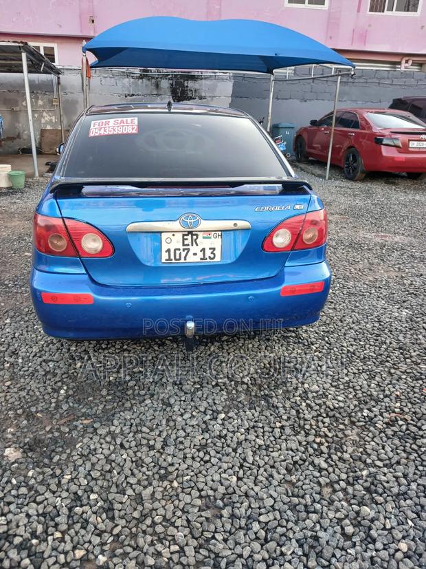 Toyota Corolla 2007 Blue