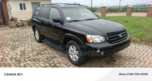Toyota Highlander Limited V6 2006 Black