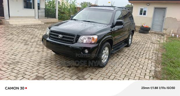 Toyota Highlander Limited V6 2006 Black