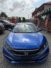 Honda Civic LX Sedan 2020 Blue for sale