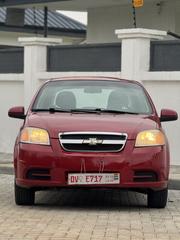 Chevrolet Aveo 2LT 2010 Red for sale