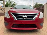 Nissan Versa 1.6 S 4dr Sedan (1.6L 4cyl 4A) 2015 Red for sale