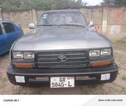 Toyota Land Cruiser 1996 Gray for sale