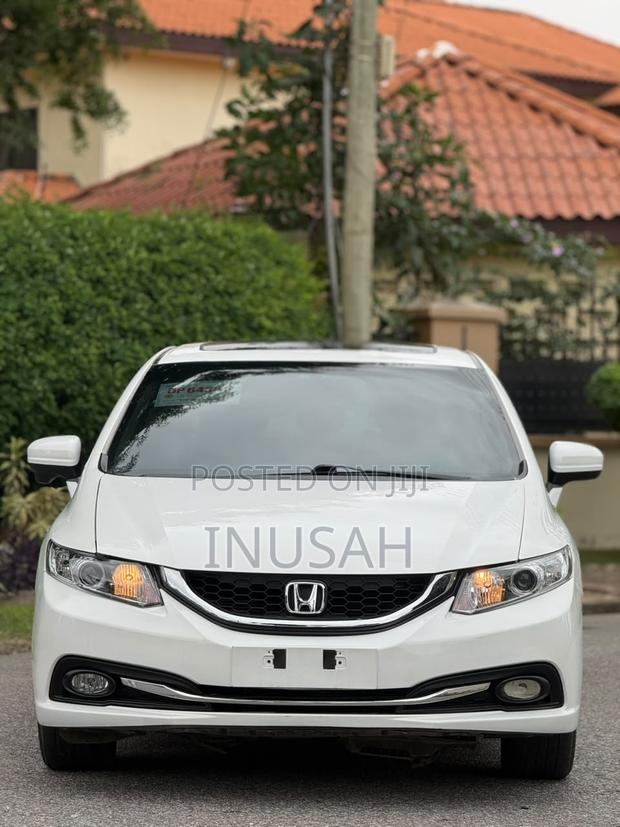 Honda Civic EX 4dr Sedan (1.8L 4cyl CVT) 2015 White