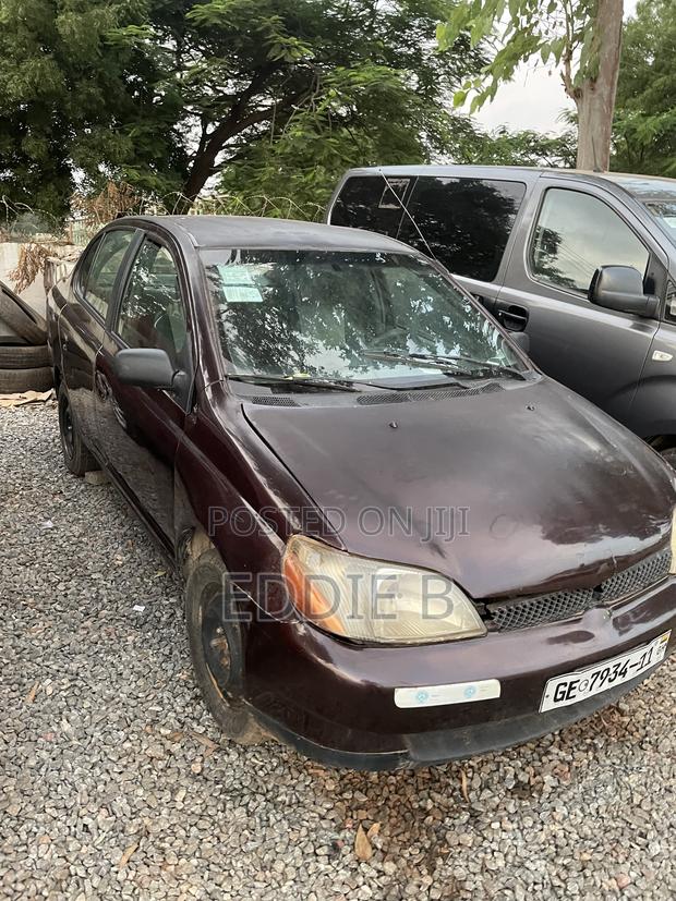 Toyota Echo Sedan 2005 Red
