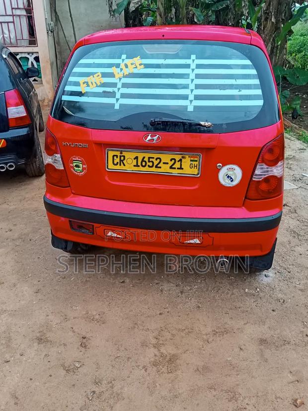 Hyundai Atos 2006 Red