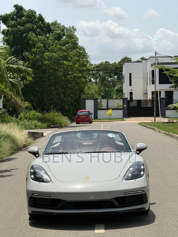 Porsche 718 Boxster Convertible 2024 White