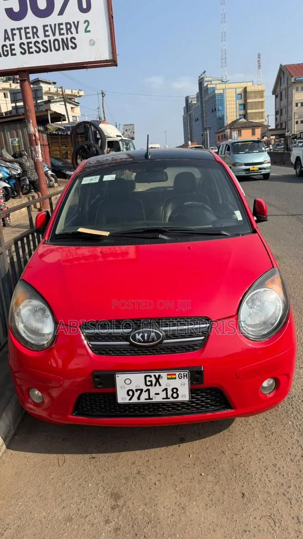 Kia Morning 2010 Red