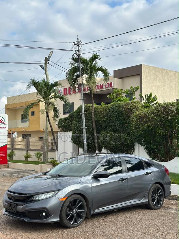 Honda Civic Touring Sedan 2020 Gray