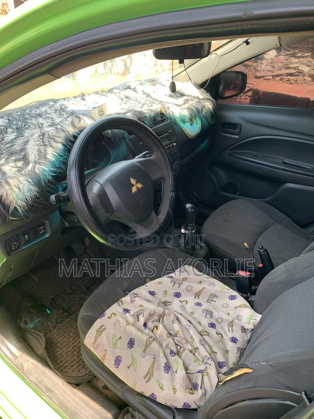 Mitsubishi Mirage DE 4dr Hatchback (1.2L 3cyl 5M) 2015 Green