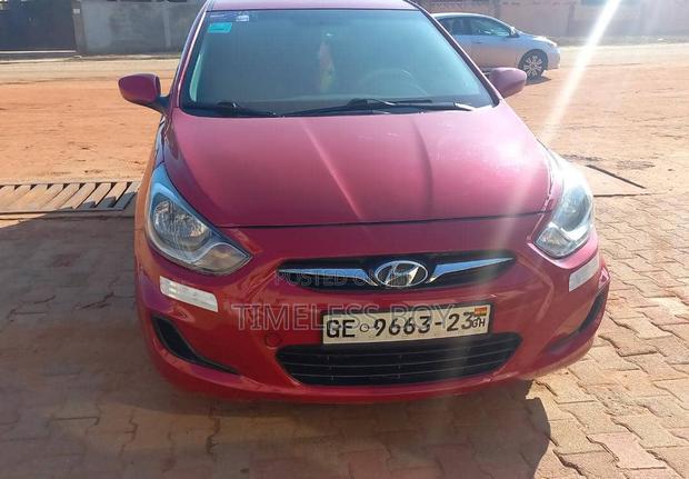 Hyundai Accent 2013 Red