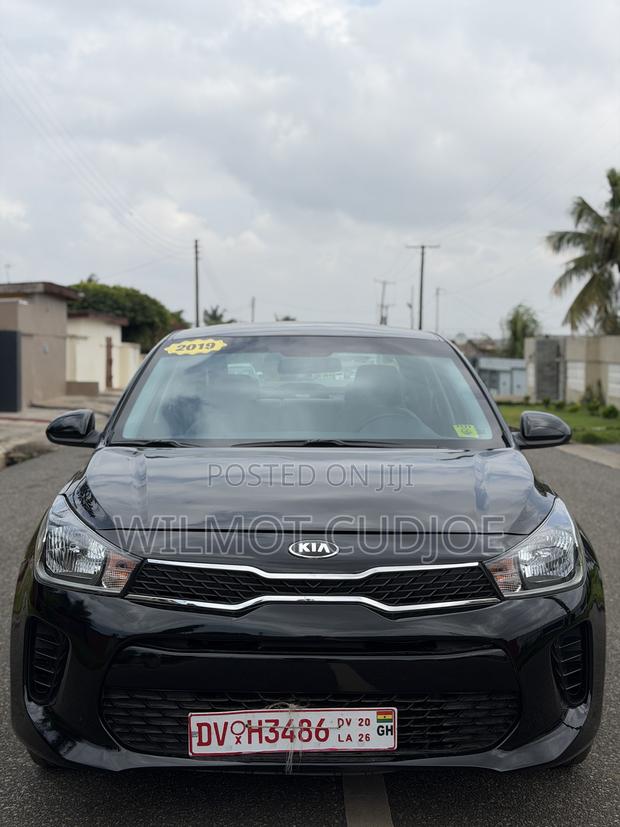 Kia Rio S Sedan 2019 Black