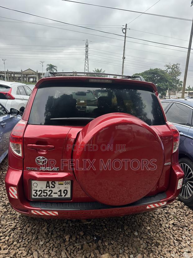 Toyota RAV4 Limited 2008 Red