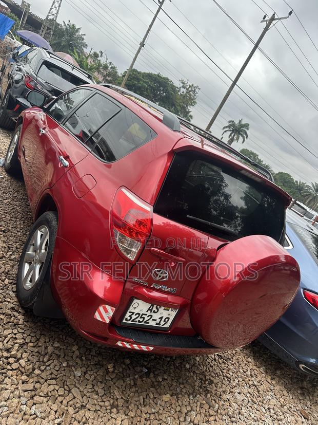 Toyota RAV4 Limited 2008 Red
