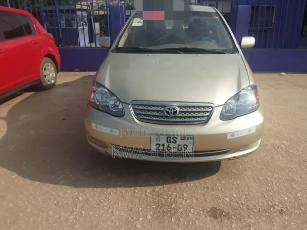 Toyota Corolla 2007 Gold