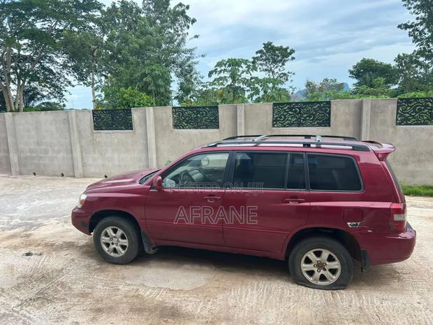 Toyota Highlander 2006 Red