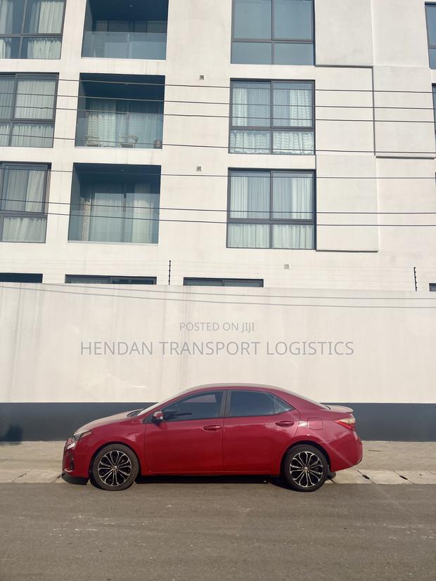Toyota Corolla S 4dr Sedan (1.8L 4cyl CVT) 2015 Red