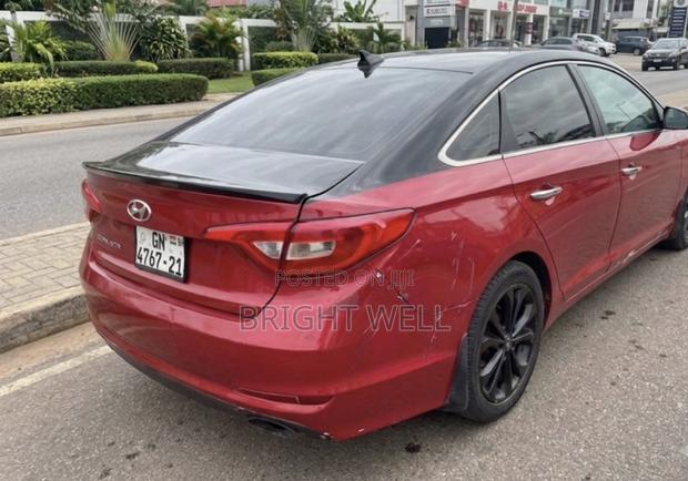 Hyundai Sonata Limited 2.0T 4dr Sedan (2.0L 4cyl Turbo 6A) 2015 Red