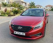 Hyundai Sonata Limited 2.0T 4dr Sedan (2.0L 4cyl Turbo 6A) 2015 Red for sale