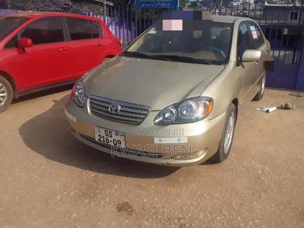 Toyota Corolla 2007 Gold