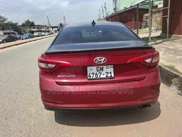 Hyundai Sonata 2015 Red