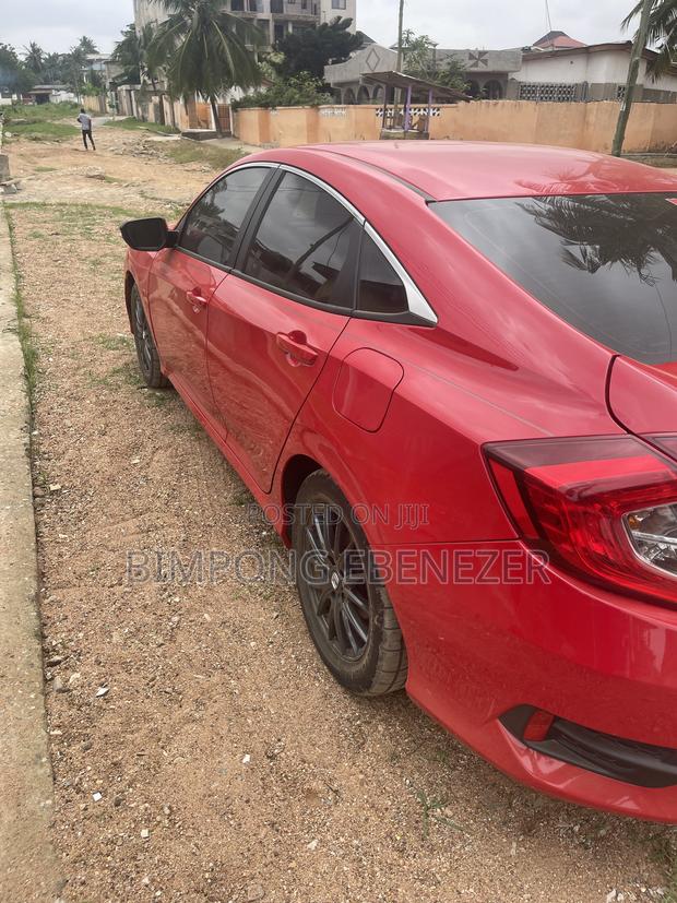 Honda Civic LX-P 2dr Coupe (2.0L 4cyl) 2017 Red