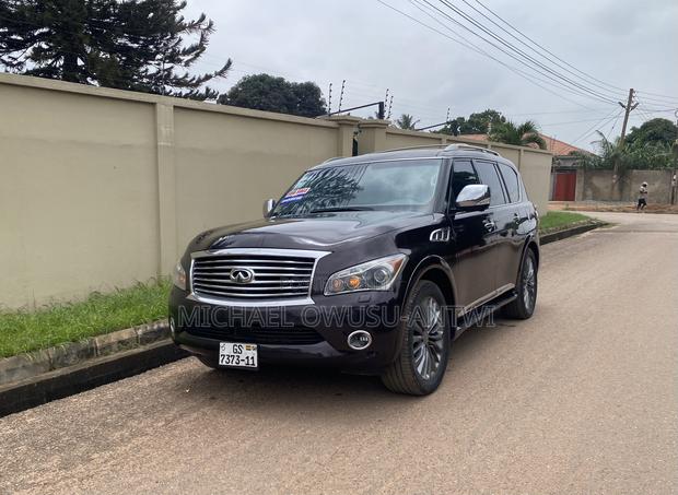 Infiniti QX56 2012 Maroon