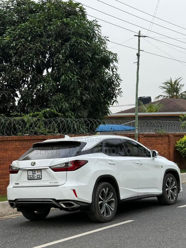 Lexus RX 350 F Sport AWD 2017 White