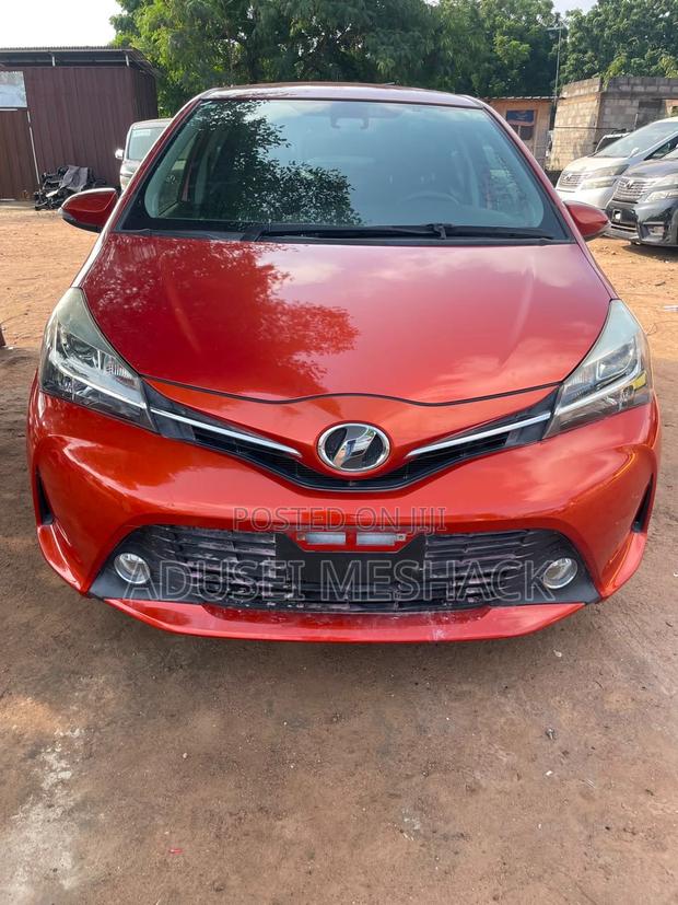 Toyota Vitz 1.5 FWD 3dr 2016 Orange