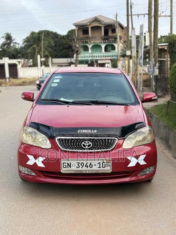 Toyota Corolla LE 2007 Red