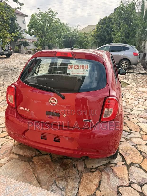 Nissan Micra 2015 Red