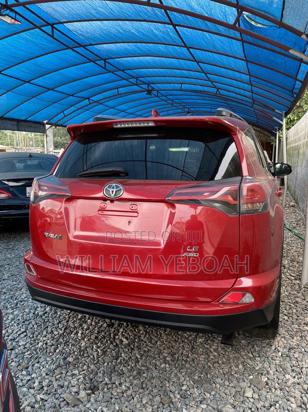 Toyota RAV4 LE AWD (2.5L 4cyl 6A) 2017 Red