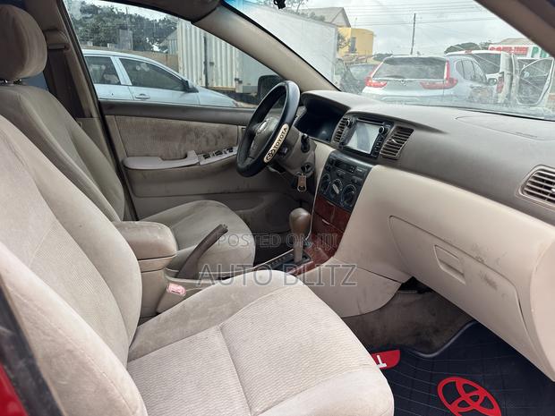 Toyota Corolla 2008 Red