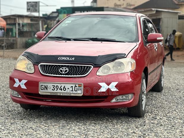 Toyota Corolla 2008 Red