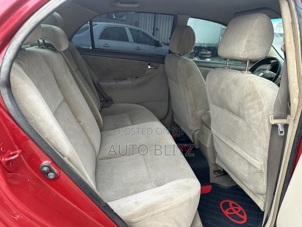 Toyota Corolla 2008 Red